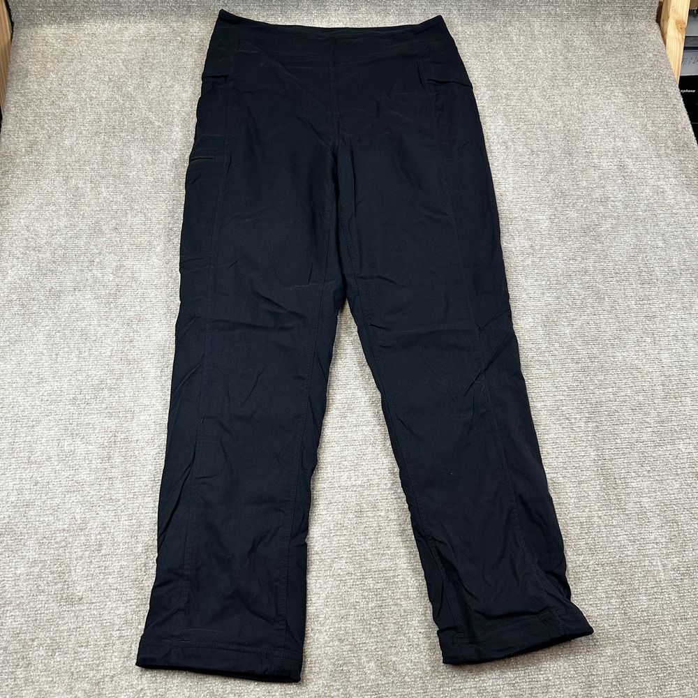Mountain Hardwear Womens M Black Hiking Pants Outdoor Activewear Trousers